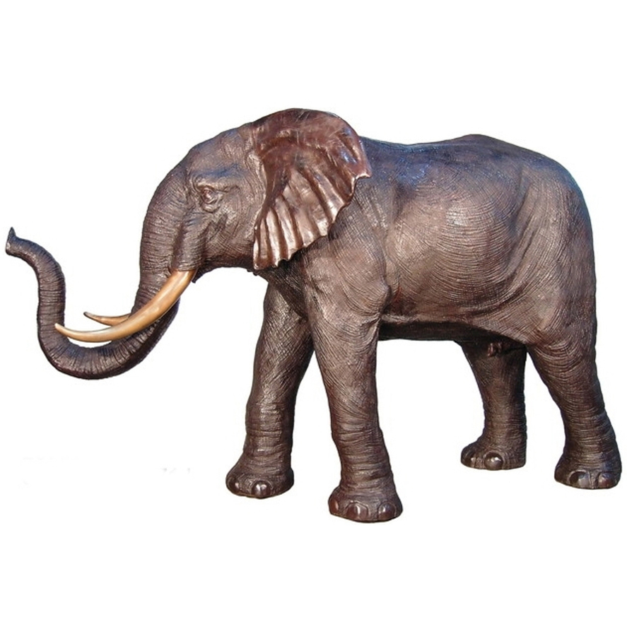 Garden large bronze metal elephant statues for sale with best prices
